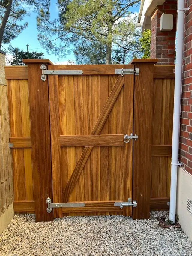 Wooden side gates wooden side gates